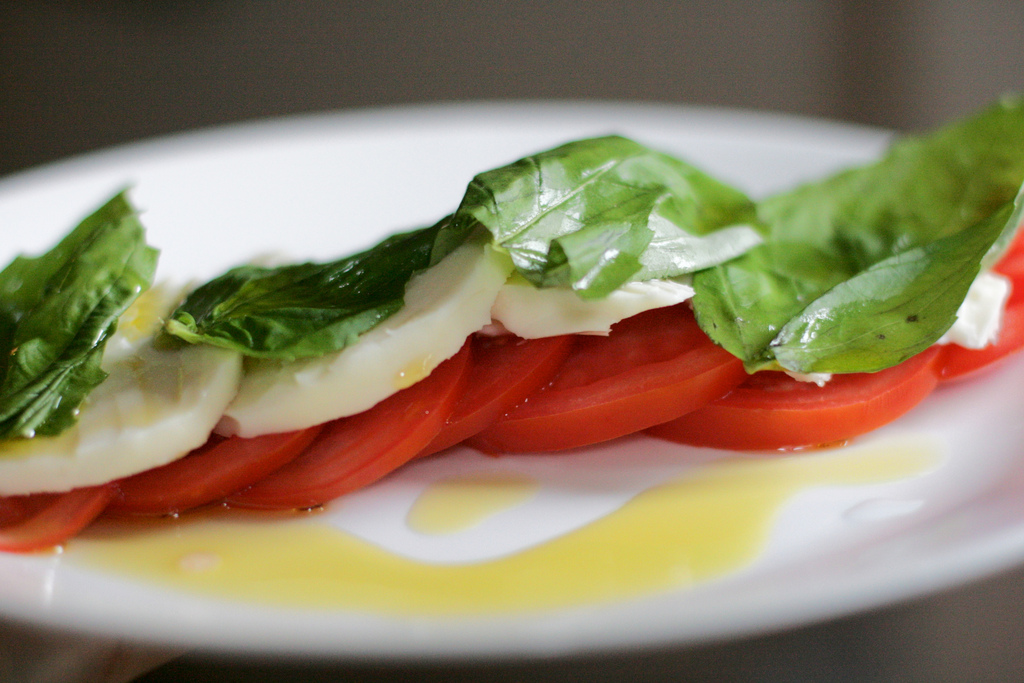 caprese salad im with dylan